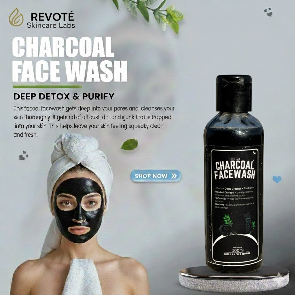 Charcoal Facewash Trial Raw Material Pack